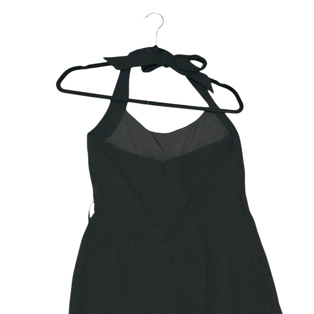 Jonathan Simkhai Halter Wrap Top Straight Leg Jumpsuit Romper - Picture 8 of 8
